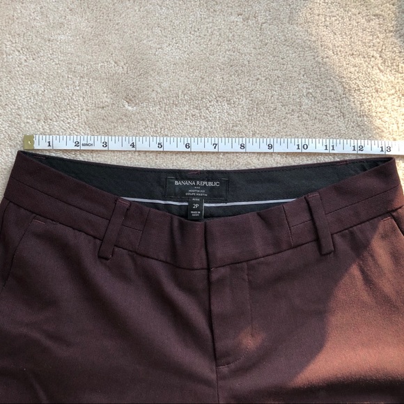 2/$30 🌿 Banana Republic Martin Cropped Pants - Picture 3 of 6